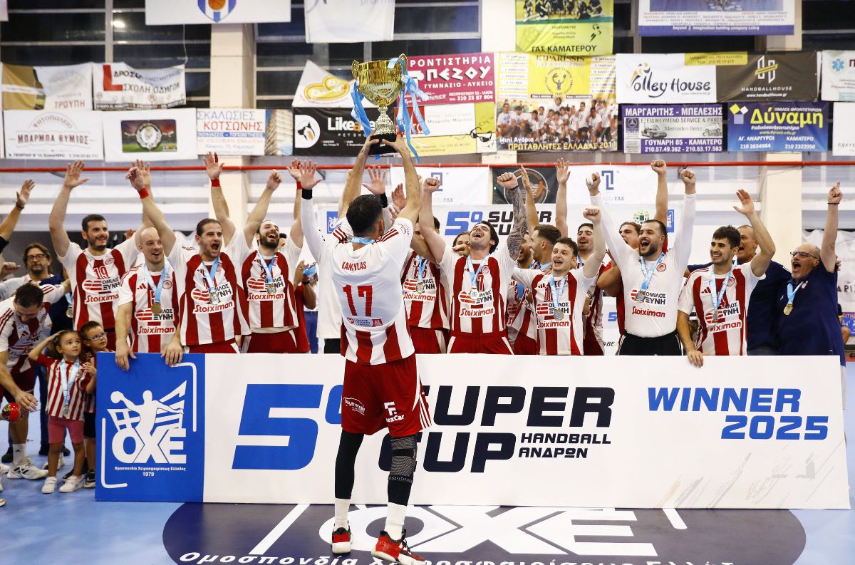 Στον Ολυμπιακό ο πρώτος τίτλος της χρονιάς στο χάντμπολ (vids)
