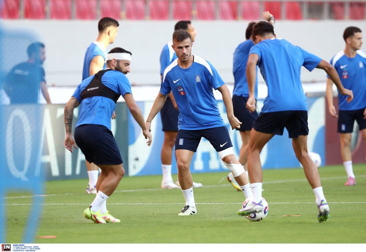 Ελλάδα - προπόνηση