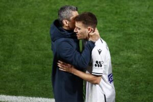 Γιάννης Κωνσταντέλιας με τον Ράζβαν Λουτσέσκου