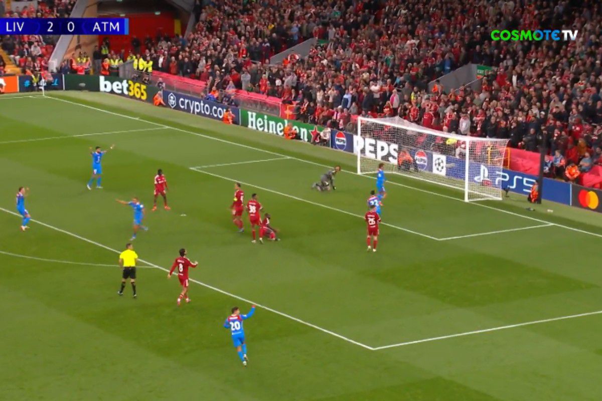 Ο Γιορέντε μείωσε για την Ατλέτικο με διαγώνιο σουτ