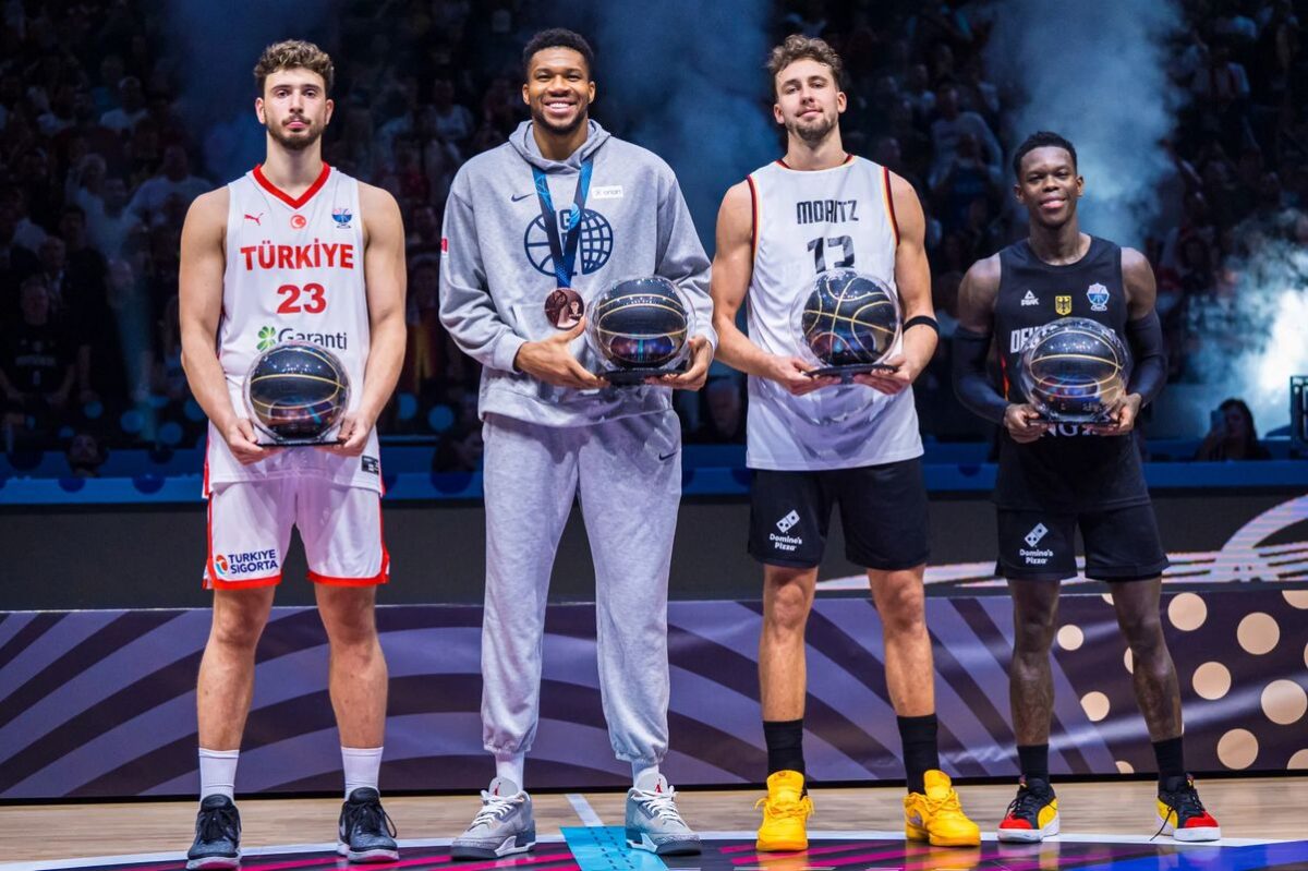 Η κορυφαία πεντάδα του Eurobasket 2025 – Μέσα ο Γιάννης Αντετοκούνμπο