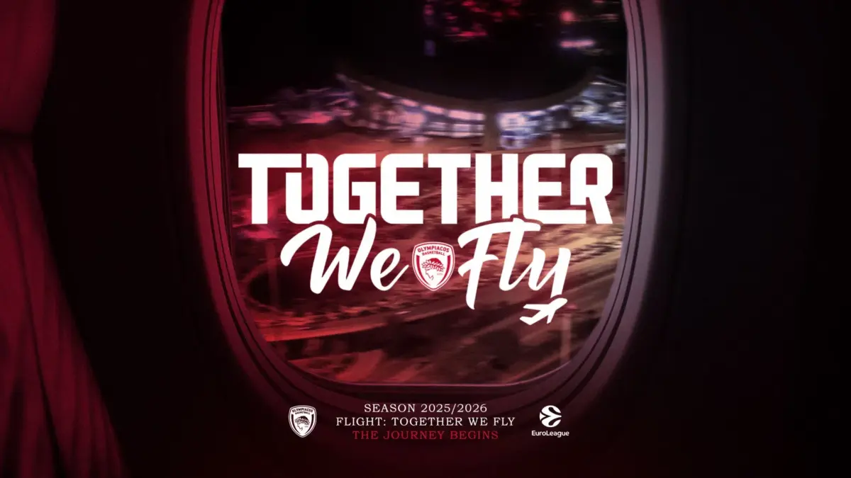 Ολυμπιακός: Πρεμιέρα για το “Together We Fly” κόντρα σε Μπασκόνια και Ρεάλ