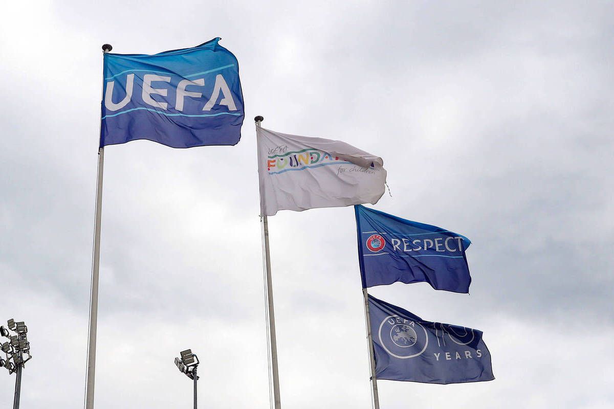 Οι σημαίες της UEFA