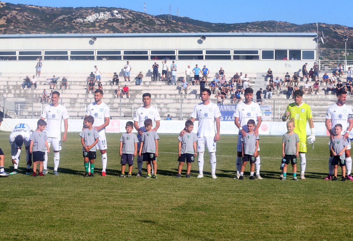 Οι παίκτες του ΠΑΣ Γιάννινα
