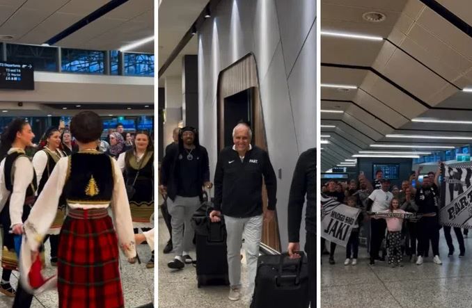 H θεαματική υποδοχή της Παρτίζαν από σερβική κοινότητα στην Μελβούρνη ενόψει του τουρνουά «Παύλος Γιαννακόπουλος» (vid)