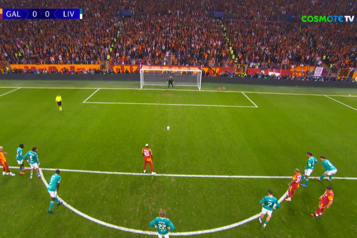 Ο Οσίμεν «πάγωσε» τη Λίβερπουλ και έκανε με πέναλτι το 1-0 για τη Γαλατασαράι