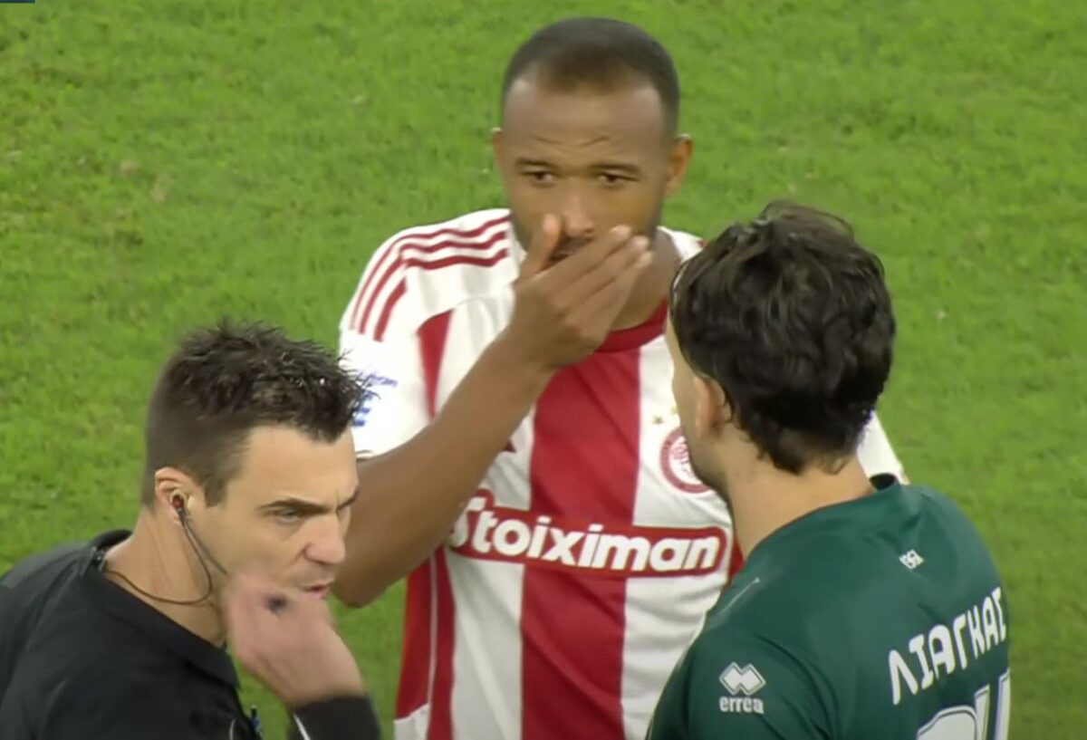 Ο Κατσικογιάννης στο Ολυμπιακός - Λεβαδειακός