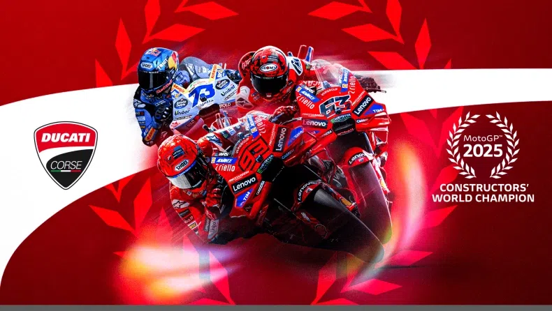 Η Ducati κατέκτησε τον έκτο συνεχόμενο τίτλο κατασκευαστών στο MotoGP