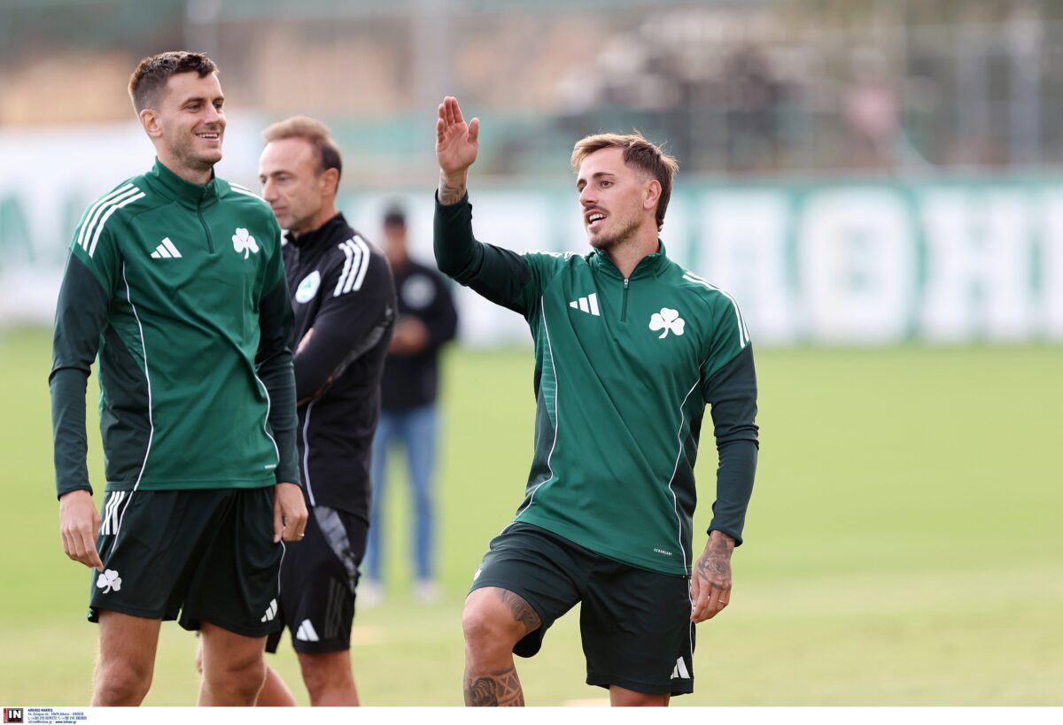 Οικογενειακό «διπλό» με τις γνωστές απουσίες, η προπόνηση του Παναθηναϊκού