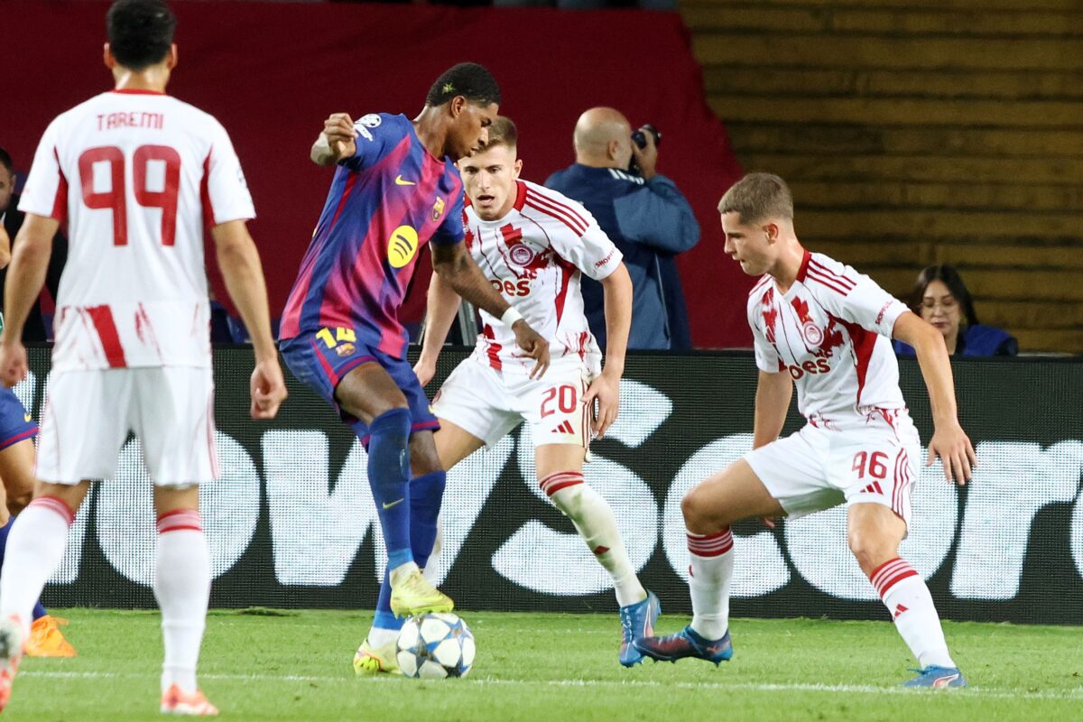 Η βαθμολογία της League Phase του Champions League μετά την βαριά ήττα του Ολυμπιακού στη Βαρκελώνη