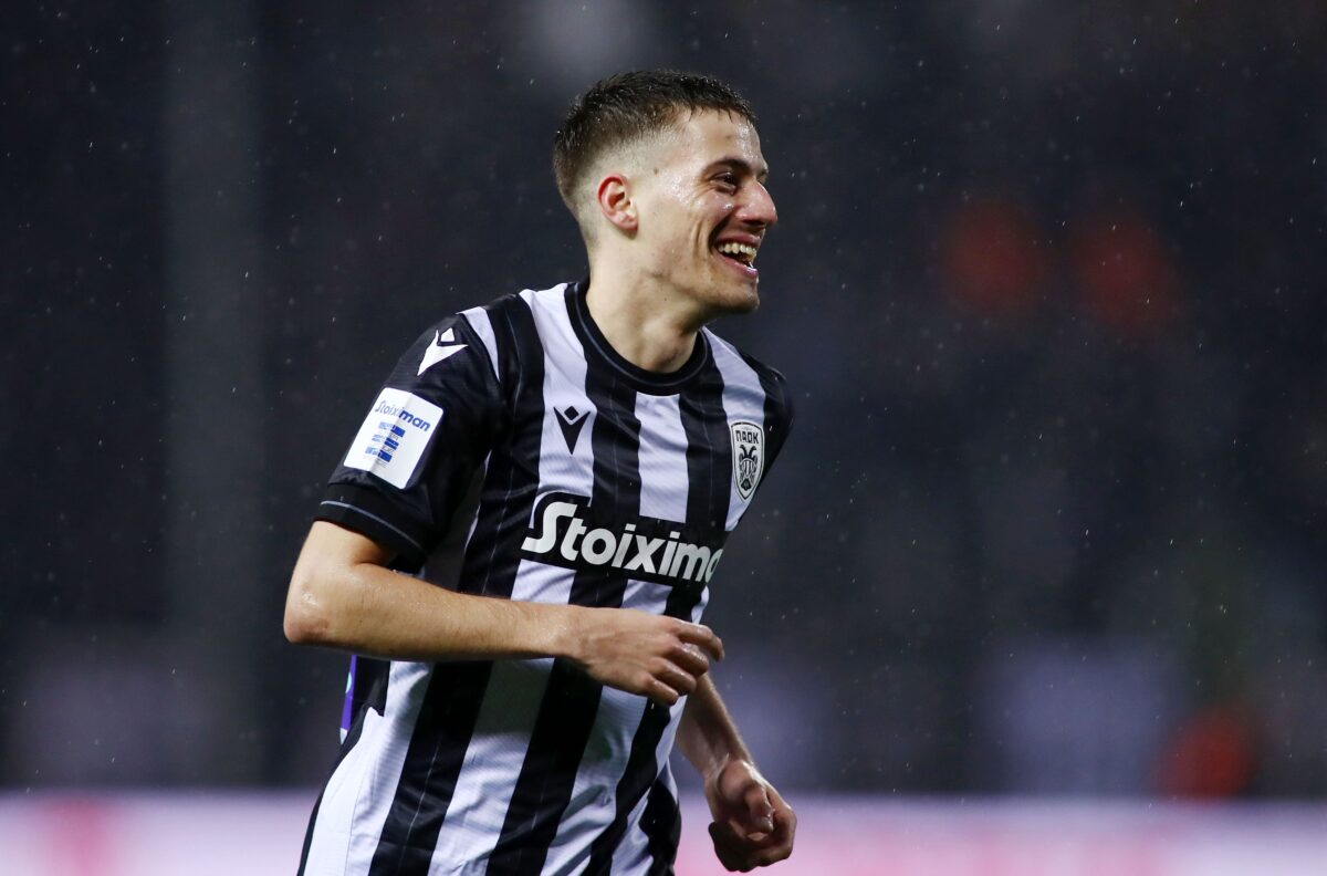 Ο Γιάννης Κωνσταντέλιας με τον ΠΑΟΚ