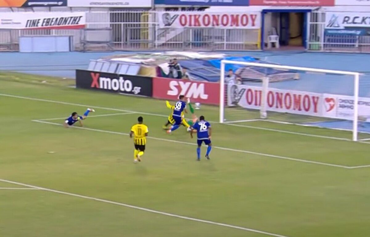To μαρκάρισμα του Πιερό στο Κηφισιά - ΑΕΚ
