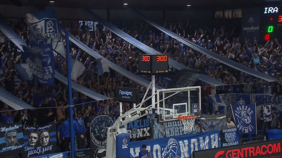 Η απίθανη ατμόσφαιρα των φίλων του Ηρακλή για τη μεγάλη επιστροφή της ομάδας στη Stoiximan GBL (vid)