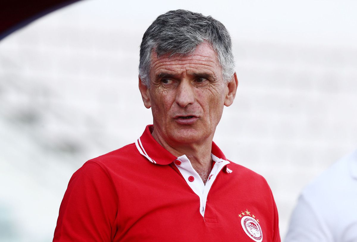 Ο Μεντιλίμπαρ  στο Βόλος - Ολυμπιακός