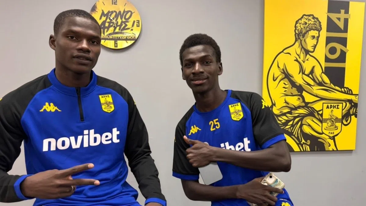 Ο 17χρονος Τιάμ στις προπονήσεις του Άρη