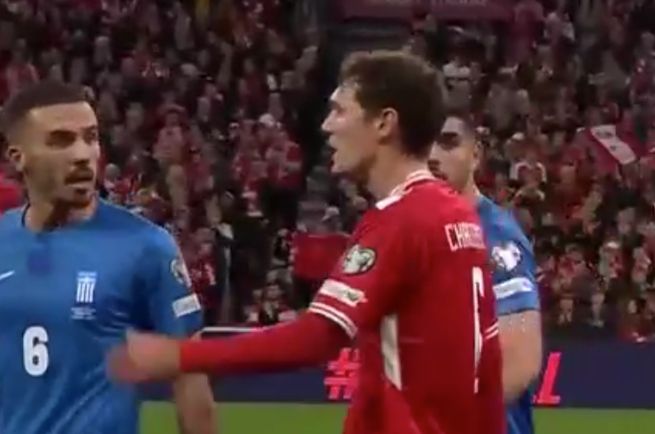 Γιατί απειλήθηκε σύρραξη μετά το 1-0 της Δανίας επί της Ελλάδας (vid)