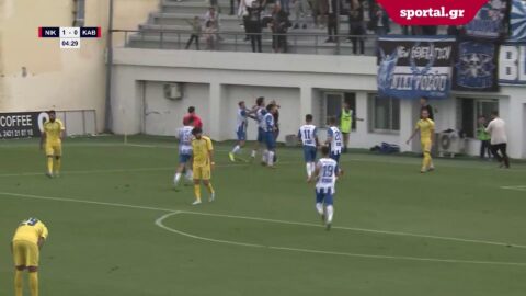 Νίκη Βόλου – Καβάλα 6-0 | Τα highlights της αναμέτρησης