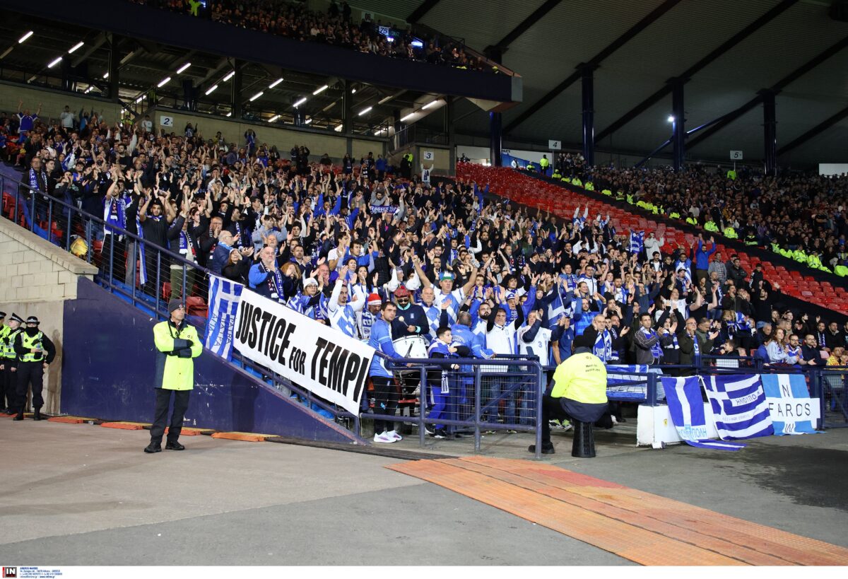 Γαλανόλευκο «πάρτι» στην Κοπεγχάγη από τους Έλληνες φιλάθλους (vid)