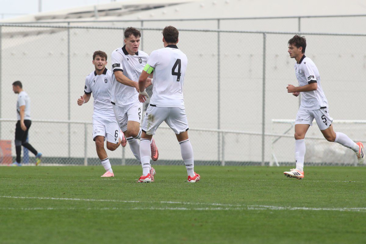 Ξεκινάει η προσπάθεια του ΠΑΟΚ στο Youth League