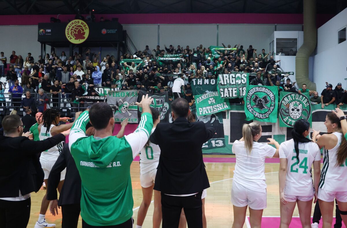 Παίκτριες και κόσμος έγιναν… ένα μετά την επική ανατροπή στον Βύρωνα! (vid)