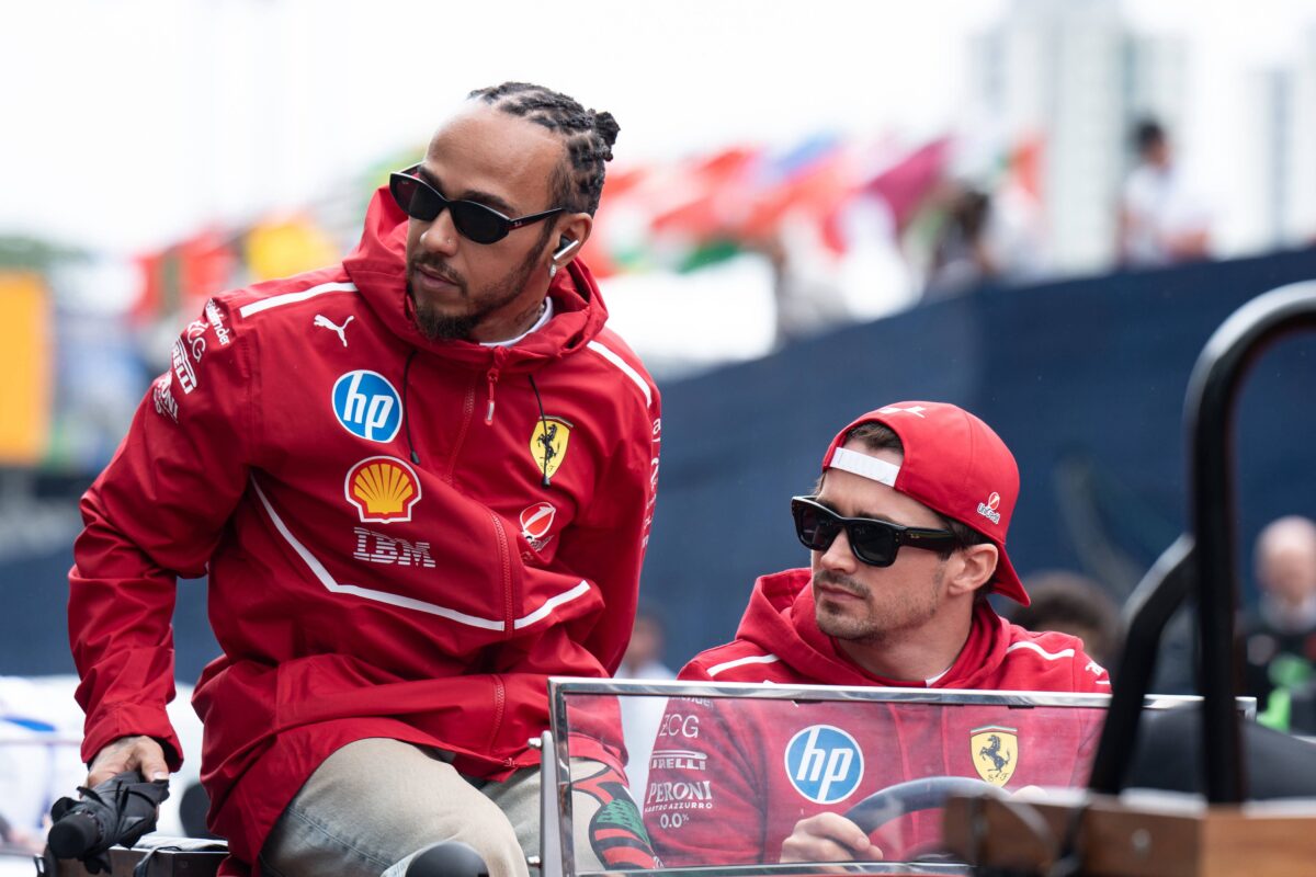 Λιούις Χάμιλτον και Σαρλ Λεκλέρ