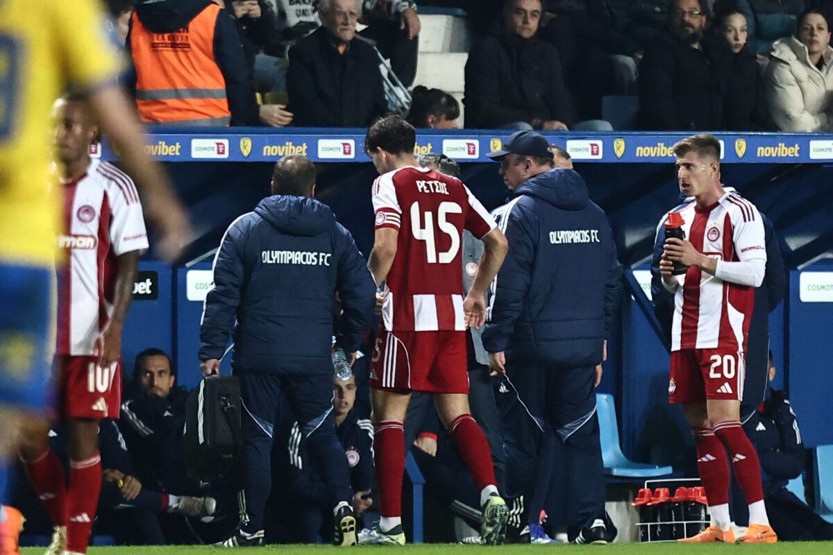 Ανησυχία στον Ολυμπιακό: Ο Ρέτσος έγινε αναγκαστική αλλαγή!