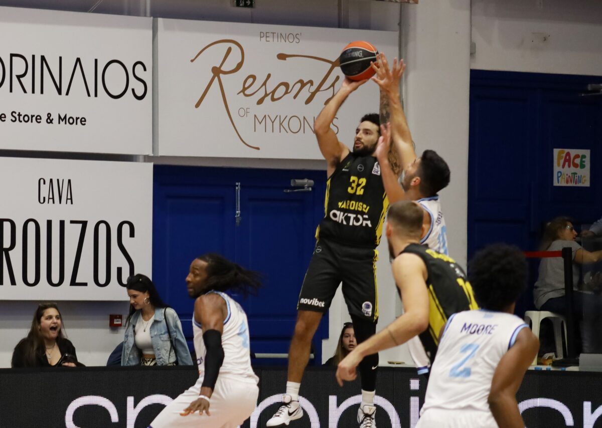 Το Μαρούσι δεν ολοκλήρωσε την ανατροπή από το -18 και στο τέλος έχασε από την Μύκονο