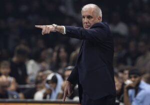 Ο προπονητής της Παρτιζάν, Ζέλικο Ομπράντοβιτς