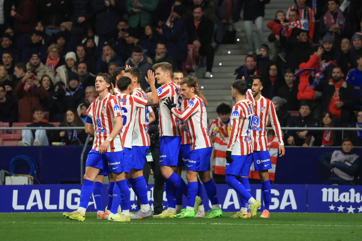 Οι παίκτες της Ατλέτικο Μαδρίτης