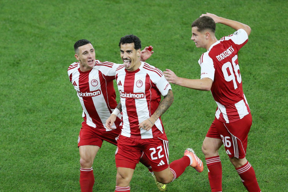 «Σεισμός» στο Καραϊσκάκης: Ο Τσικίνιο μετά από ωραία συνεργασία έκανε το 1-0 κόντρα στη Ρεάλ (vid)