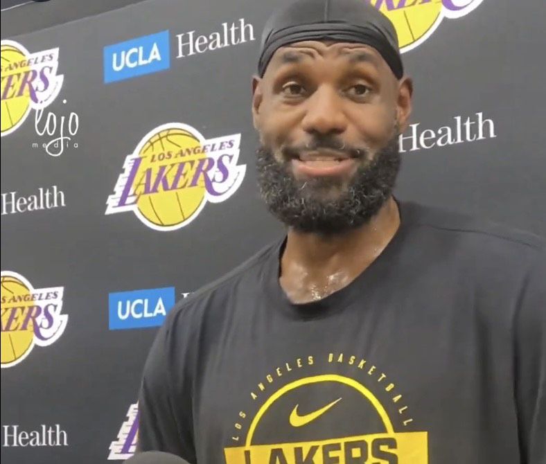 Απολαυστικός Λεμπρόν: «Χαρούμενος που καθόμουν στον καναπέ, δεν μου έλειψε καθόλου αυτό» (vid)