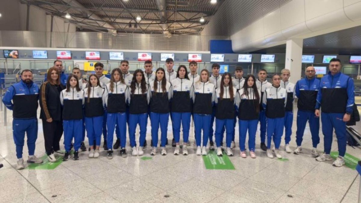 Η Ελληνική αποστολή για το Ευρωπαϊκό Πρωτάθλημα Ταεκβοντό Εφήβων – Νεανίδων