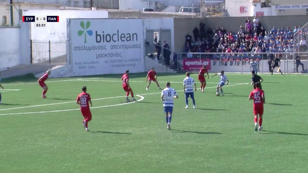 Τα highlights του Ελλάς Σύρου – Πανιώνιος