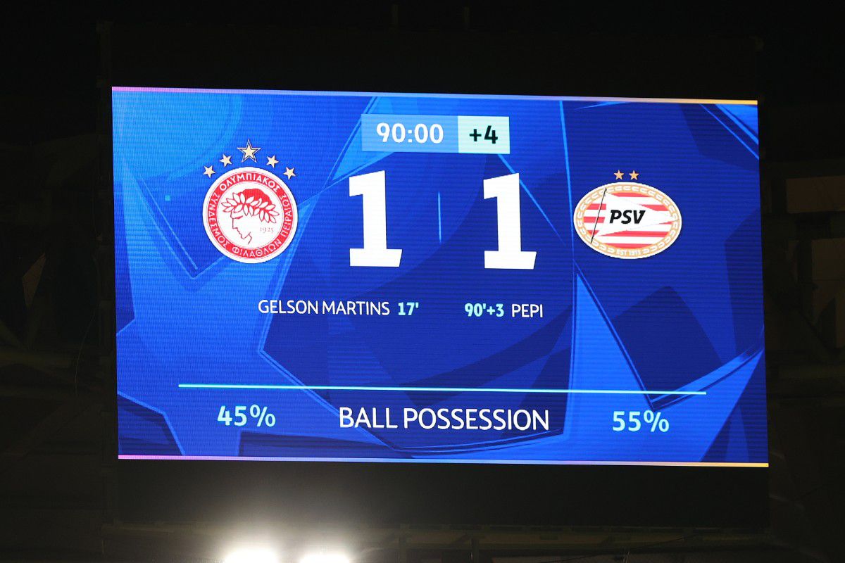 Τα highlights από την ισοπαλία του Ολυμπιακού με την Αϊντχόφεν