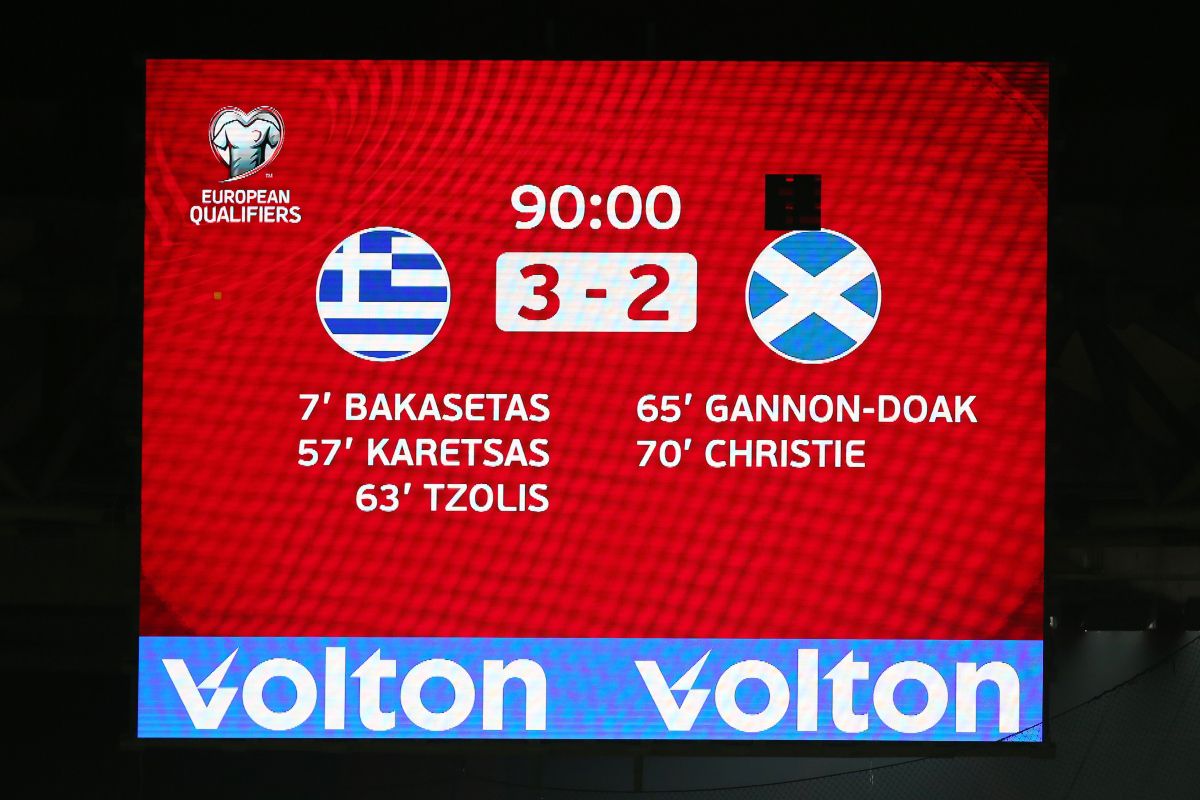 Τα πέντε γκολ και οι καλύτερες φάσεις από το Ελλάδα-Σκωτία 3-2 (vid)