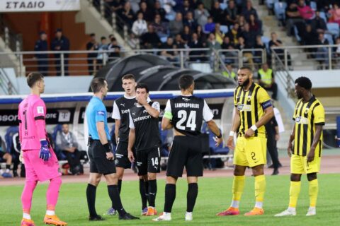 Τι είπε ο Παναγιώτης Βαρούχας για τις επίμαχες φάσεις του ΟΦΗ – ΑΕΚ