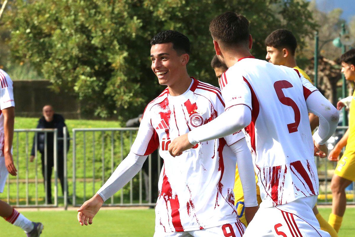 O Ετάν Κορτές στο Παναιτωλικός - Ολυμπιακός Κ19