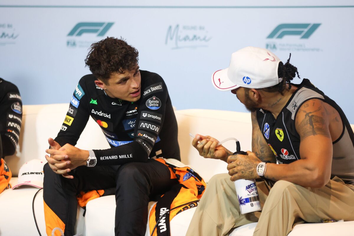 Λάντο Νόρις και Λιούις Χάμιλτον