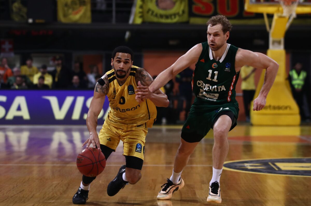 Η βαθμολογία στο EuroCup μετά την ήττα του Άρη από την Τσεντεβίτα