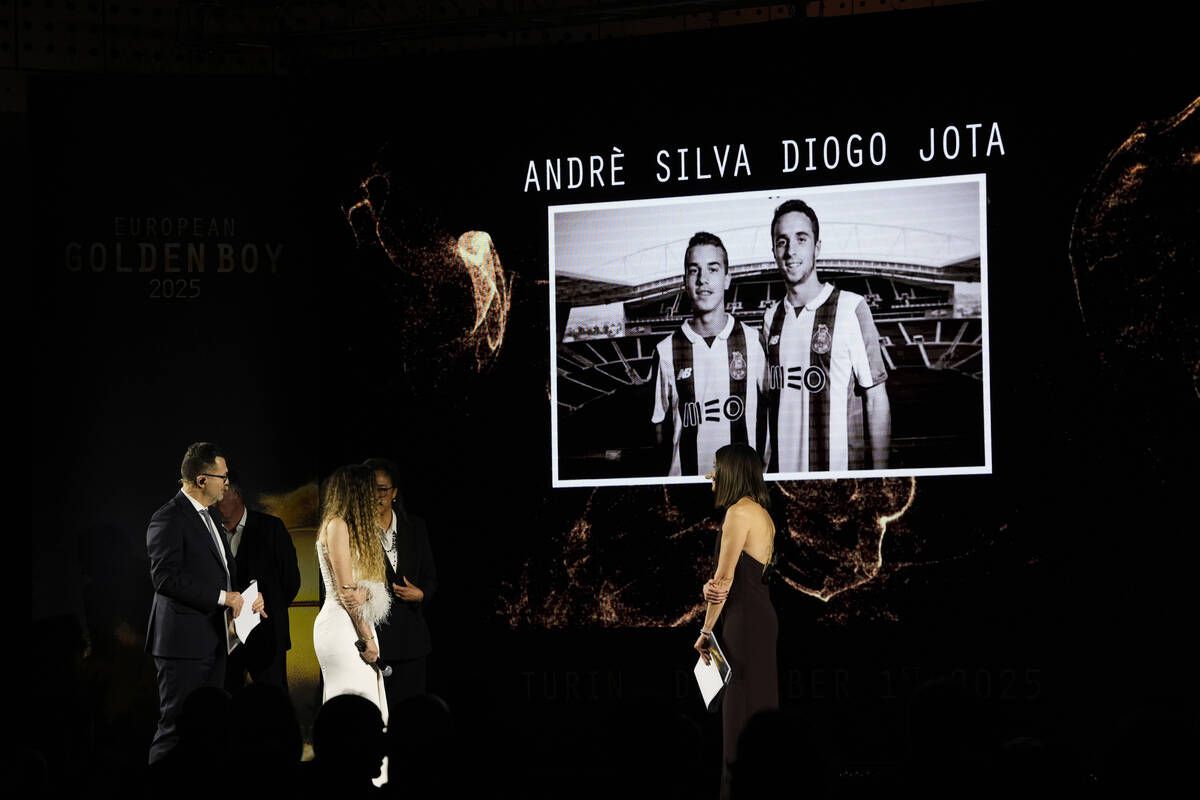 Συγκίνηση στα βραβεία Golden Boy: Το μήνυμα της συζύγου του αδικοχαμένου Ντιόγκο Ζότα