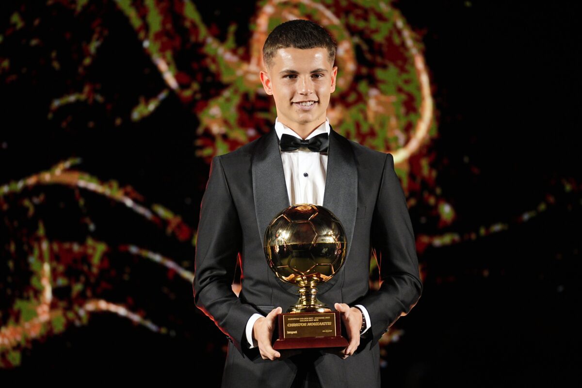 Ο Μουζακίτης πήρε το βραβείο του Golden Boy – Τα πρώτα του λόγια και το… πινγκ πονγκ!