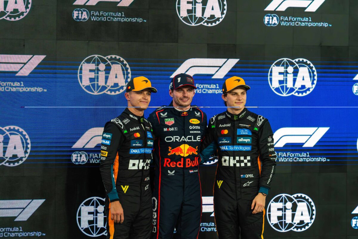 Λάντο Νόρις, Μαξ Φερστάπεν και Όσκαρ Πιάστρι