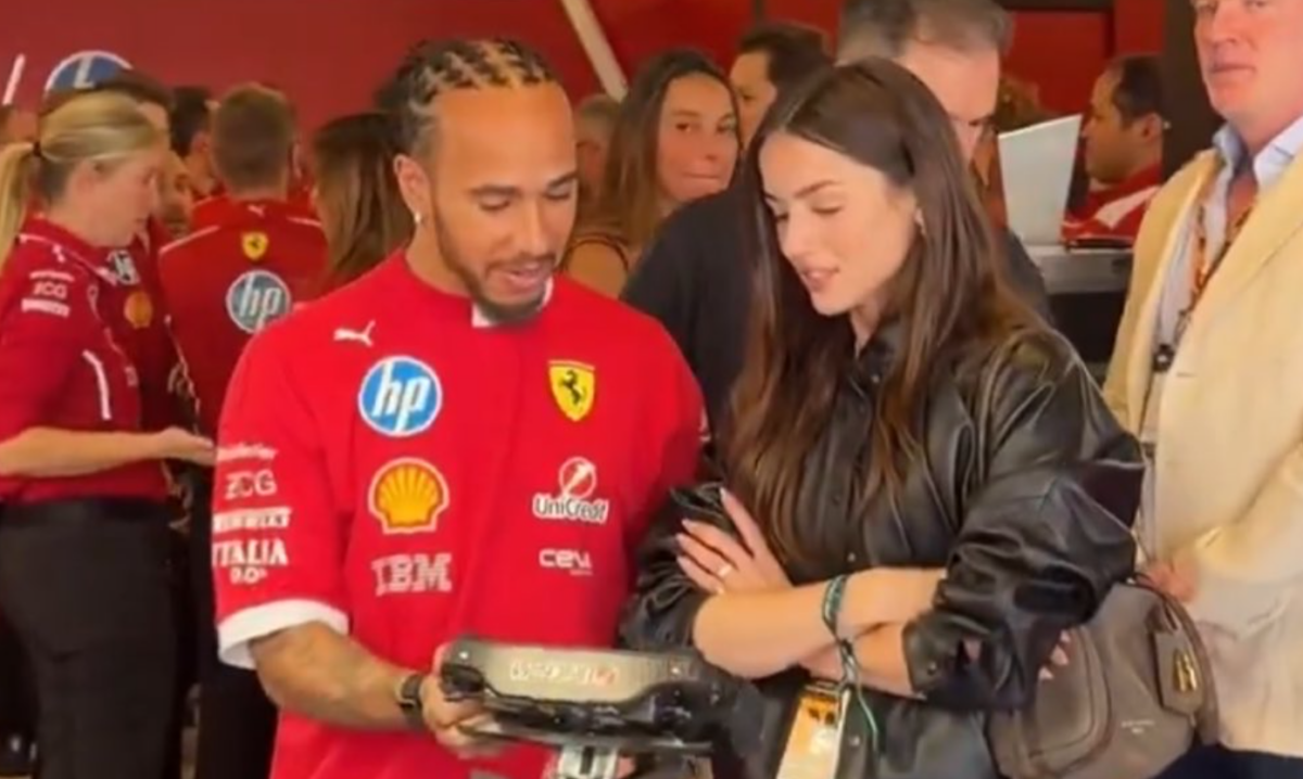 Λιούις Χάμιλτον και Άνα Ντε Άρμας