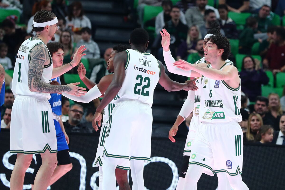 H βαθμολογία στην Stoiximan GBL μετά τις νίκες Παναθηναϊκού και Άρη