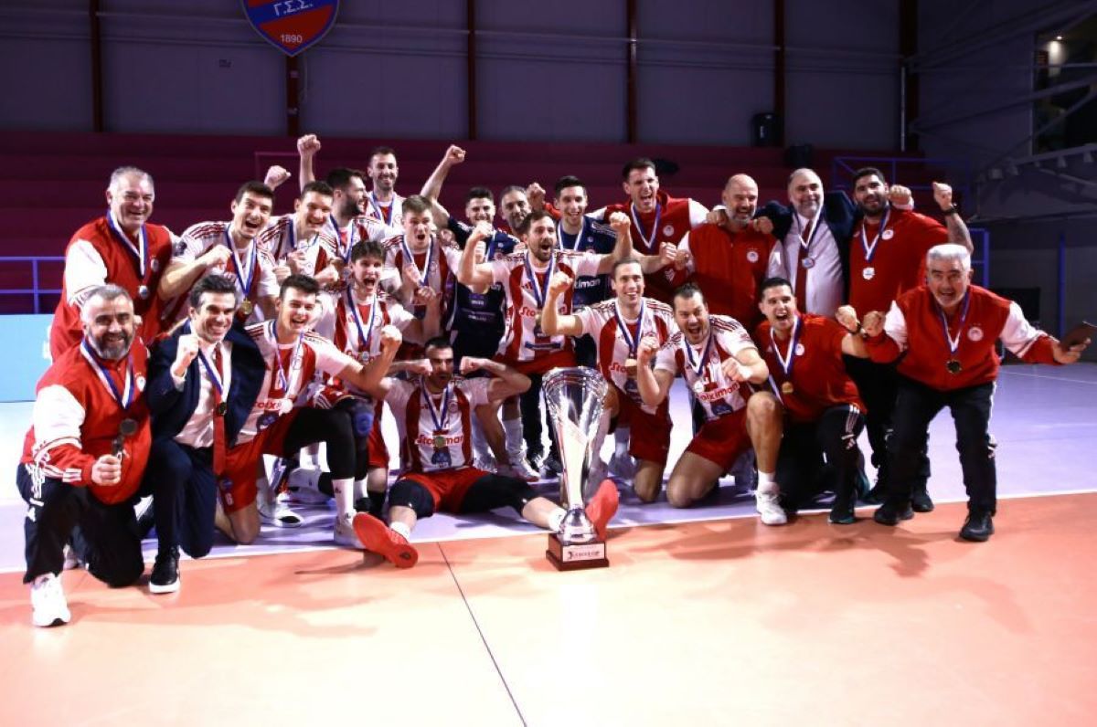 Ο Ολυμπιακός έφτασε τους 337 τίτλους σε ομαδικά αθλημάτα