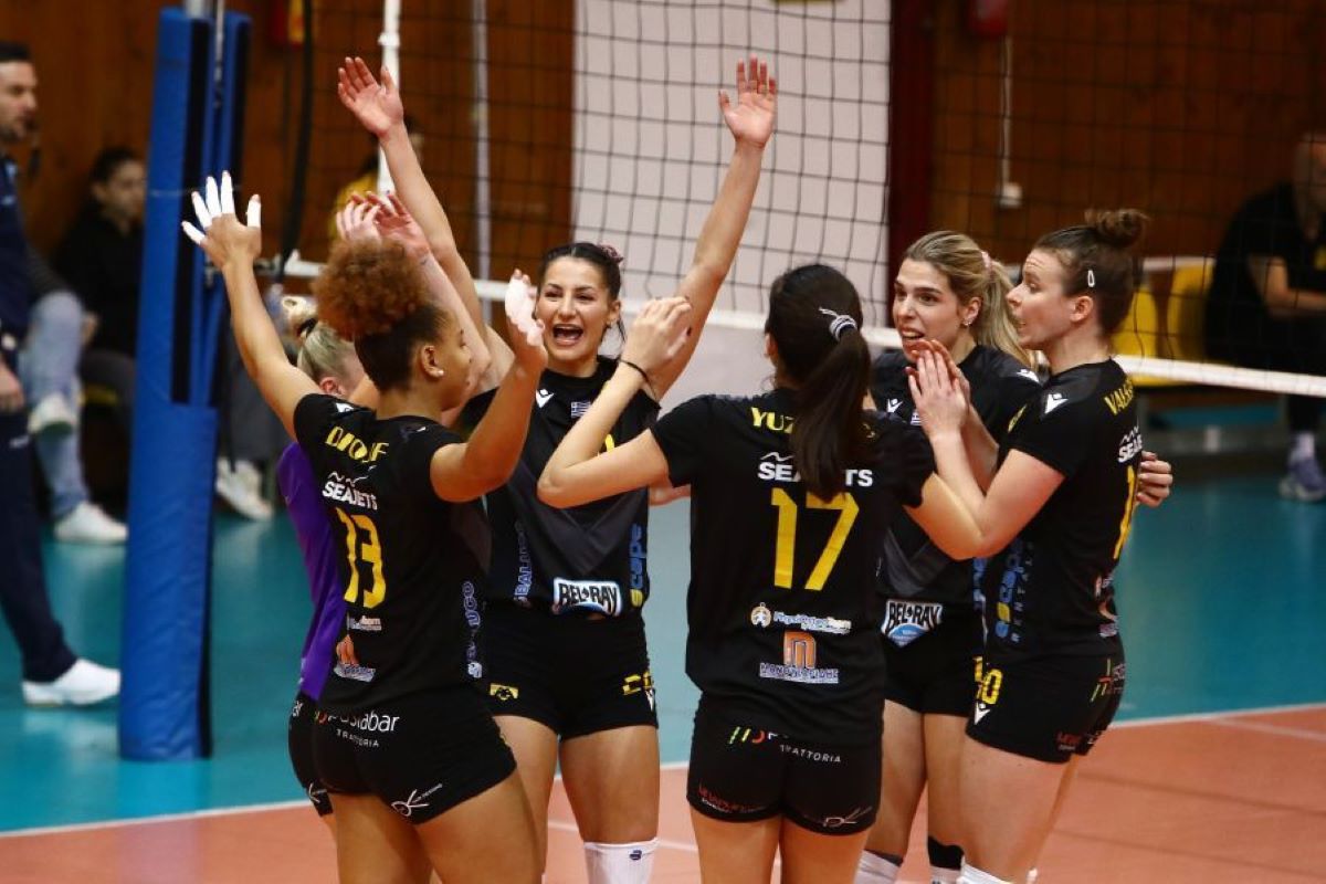 «Καθαρή» νίκη της ΑΕΚ επί του Άρη με 3-0 σετ