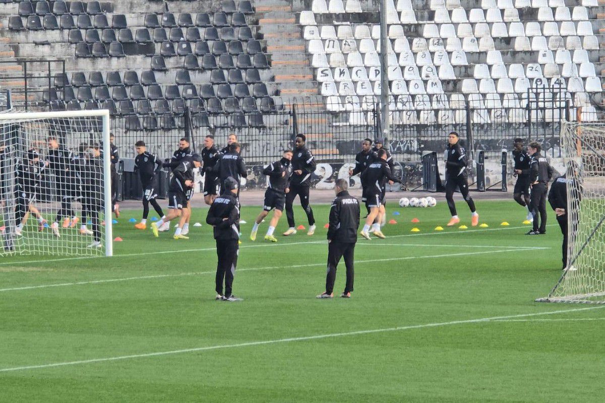 Ολοκληρώθηκε η τελευταία προπόνηση του ΠΑΟΚ για την αναμέτρηση με τη Λουντογκόρετς