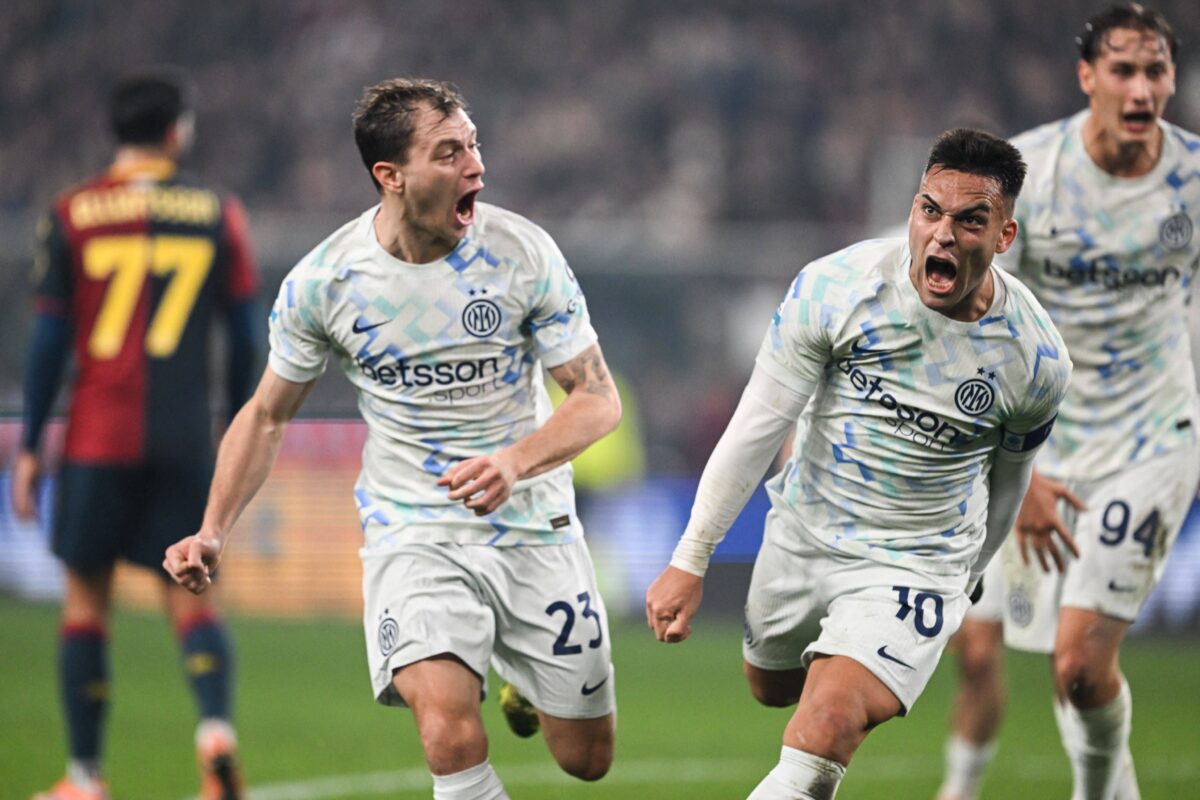 Διπλό της Ιντερ στη Γένοβα και ανέβηκε κορυφή
