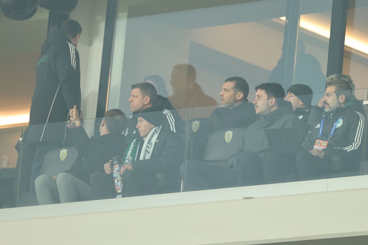 Παρουσία Αλαφούζου και Αντίνο στην OPAP Arena το ΑΕΚ – Παναθηναϊκός (vid)