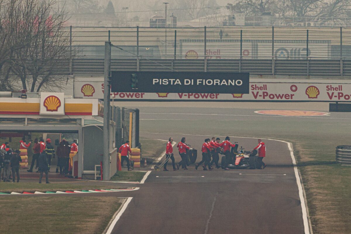 Shakedown Ferrari στο Φιοράνο